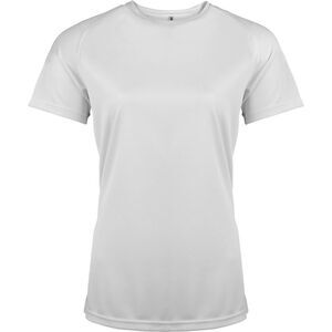 Kariban Proact Womens Performance Sports / Training T-Shirt / White